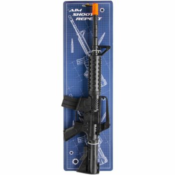 Espingarda de catraca M16 em cartão (6 unidades)