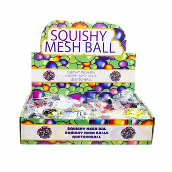 BOLA SQUISHY - Di&acirc;metro: 5 CM - CORES VIVAS MIX NO DISPLAY (24 ud.)