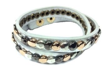 Pulseira Prateada Estilo Ibiza (1 un.)