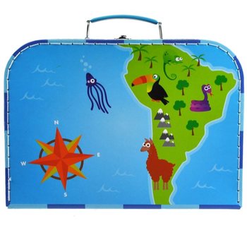 Puzzle Grande Mapa do Mundo em Maleta