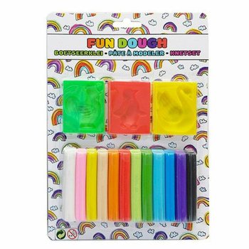 Cartão Grande: Plastilina e Moldes (12 Rolos)