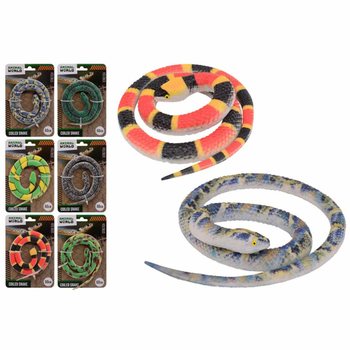 Serpente Animal World no Cart&atilde;o (60 cm) - Expositor 24 pe&ccedil;as