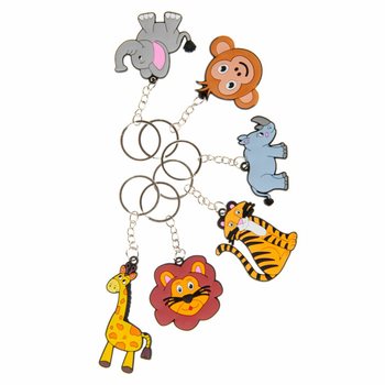 Porta-chaves Animais da Selva (48 un.)