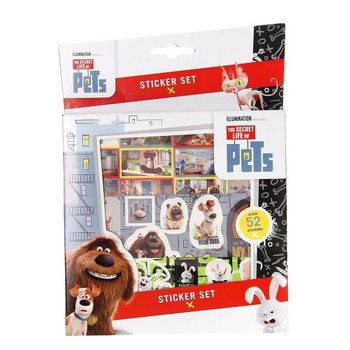 Conjunto de Autocolantes SECRET LIFE OF PETS 52 peças (12 un.)