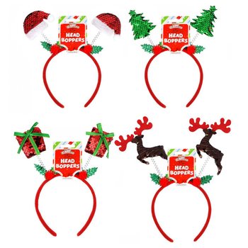 MIX TIARAS DE NATAL (12 un.)