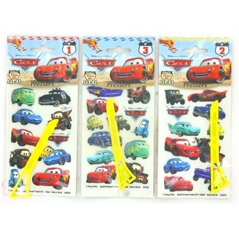 DECALCOMANIAS / DECALQUES DISNEY CARS (24 un.)