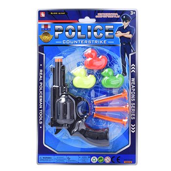 Set de brincar pol&iacute;cia em blister - 2 modelos mistos (6 unidades)