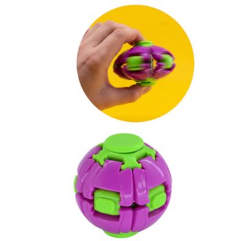 BOLA FIDGET SPINNER SPIN & POP - SPIN SHIFT BALL - EM DISPLAY (24 un.)