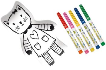 SES My First - Gato de Peluche para Colorir (1 un.)