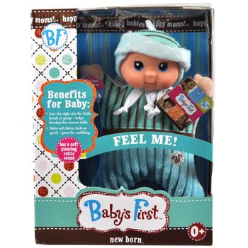 BONECA CHOCALHO BABY'S FIRST PARA BEBÉS A PARTIR DE 0 ANOS (2 un.)