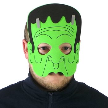 Máscara Frankenstein em Espuma (6 un.)