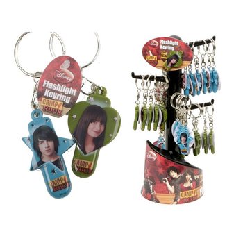 Porta-chaves Luminoso Camp Rock em Display (36 un.)