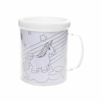 UNIC&Oacute;RNIO - COLORE A TUA PR&Oacute;PRIA CANECA (2 un.)