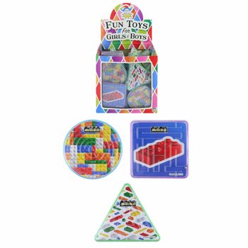 JOGOS DE PACIÊNCIA - MODELO: BLOCOS DE CONSTRUÇÃO EM DISPLAY (96 ud.)