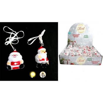 PENDENTE PAI NATAL LED LUMINOSO (48 un.)