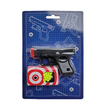 Pistola BB Gun 10,5cm em Cartão [Abaixo 0.08J] (6 un.)