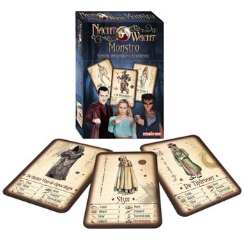 STUDIO100 - NACHTWACHT JOGO DE CARTAS MONSTRO (8 un.)