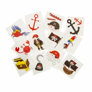 Fun Tattoo's - Pirata (48 pacotes)
