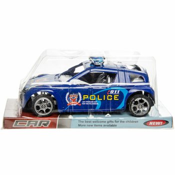 Carro de Pol&iacute;cia de Fric&ccedil;&atilde;o em Blister (6 un.)