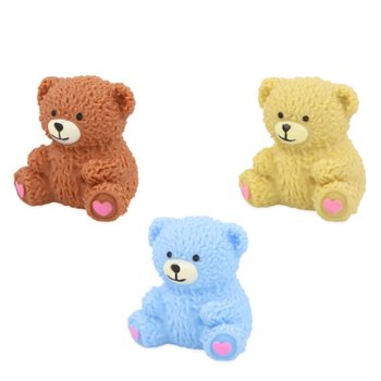 URSO SQUUZY SQUISHY - CORES SORTIDAS - EM DISPLAY (12 un.)