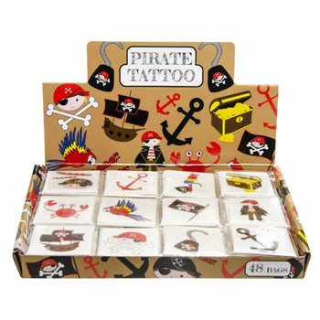Fun Tattoo's - Pirata (48 pacotes)