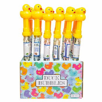 Tubo de Bolhas de Sabão Pato Grande 37 cm em Display (24 un.)