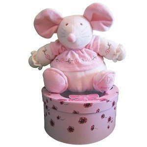 PELUCHE BABY BOW EM CAIXA DE PRESENTE - MODELO 11