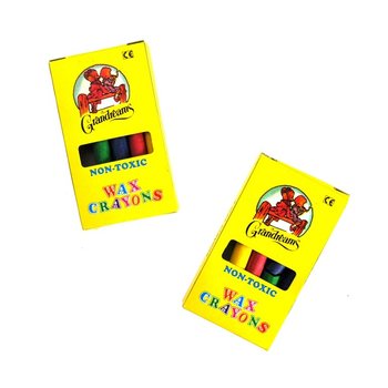 4 GIZ DE CERA EM CAIXA (25 unid.)