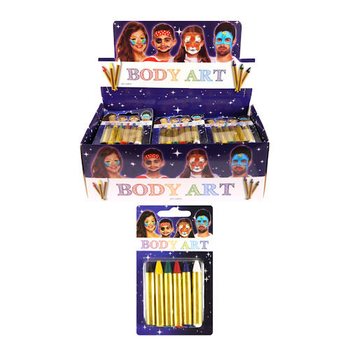 CONJUNTO DE MAQUILHAGEM INFANTIL, 6 CORES EM DISPLAY (24 unid.)