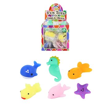 Squishy de Animais Marinhos para Tômbola - Em Expositor (96 un.)