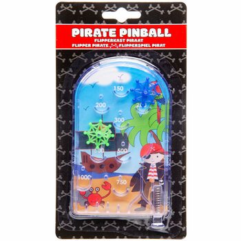 Jogo de Flipper Pirata em Cartão (12 unid.)