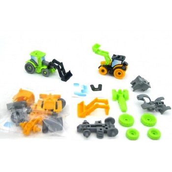 CONSTRÓI O TEU PRÓPRIO TRATOR 3D (48 unid.)