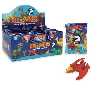 Saqueta Surpresa / Blindbag - Tema: Dinossauros em expositor (60 unid.)