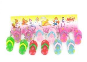 Porta-chaves em Forma de Chinelo (10 un.)