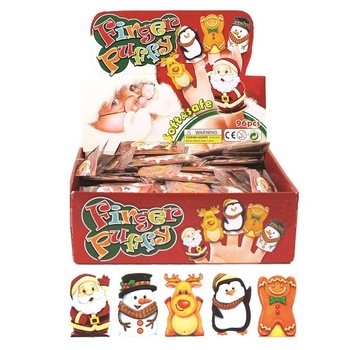 Marionetas de Dedo de Natal - Modelo: Figuras XMAS (96 un.)