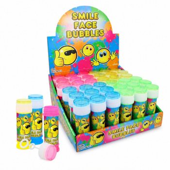 BOLAS DE SABÃO - SMILEY - 50ML EM DISPLAY (36 un.)