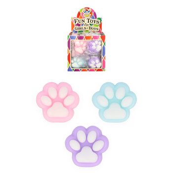 Squishy de Pata de Cão - Cores Mix (42 unidades)