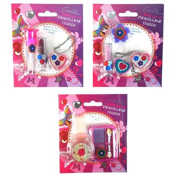 CONJUNTOS DE MAQUILHAGEM PARA MENINAS EM CARTÃO (9 un.)