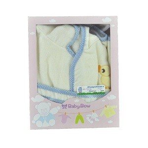 Roupão de Banho Infantil BABY BOW Amarelo / Azul