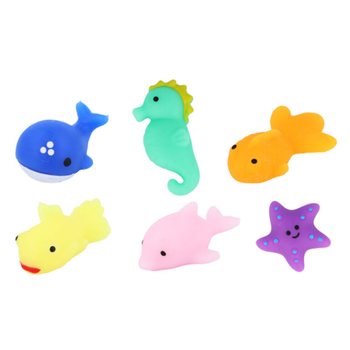 Squishy de Animais Marinhos para T&ocirc;mbola - Em Expositor (96 un.)