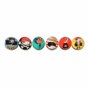 Mix de Bolas Saltitonas Piratas Ø 3,2 cm (50 unidades)