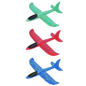PLANADORES DE ESPUMA - 23CM - CORES MIX (24 unid.)