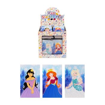 CADERNO DE NOTAS – MODELO: PRINCESAS EM EXPOSITOR (168 un.)