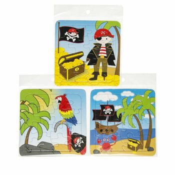 Mix de Puzzles Piratas - 14 x 14 cm (50 Unidades)