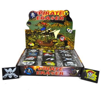 Borracha Quadrada Pirata (60 un.)