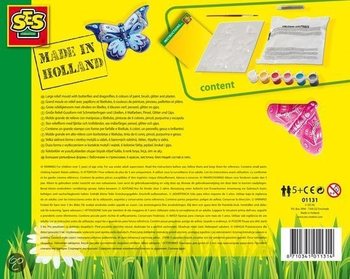 SES Creative Moldar e Pintar - Borboletas (1 un.)