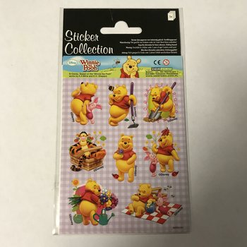 Folhas de Autocolantes: Disney Winnie the Pooh, 16 x 9 cm (10 unid.)