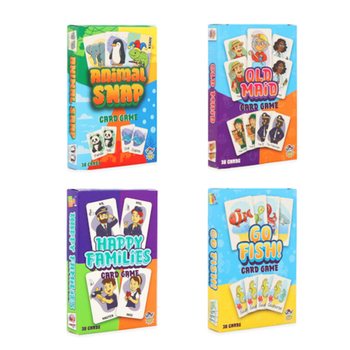 SORTIDO DE 4 JOGOS DE CARTAS CL&Aacute;SSICOS - EM DISPLAY (12 un.)