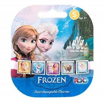 PULSEIRAS FROZEN COM 5 CHARMS INTERCAMBIÁVEIS (24 un.)