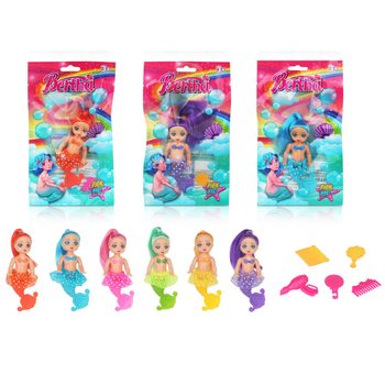 BONECA DE SEREIA MERMAID EM SACO DE PRESENTE - CORES MIX (24 un.)